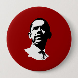Macaron Rond 10 Cm Barack Obama 2012