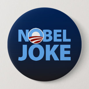 Macaron Rond 10 Cm Barack Obama : Plaisanterie Nobel