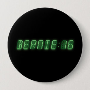 Macaron Rond 10 Cm Bernie Sanders Time