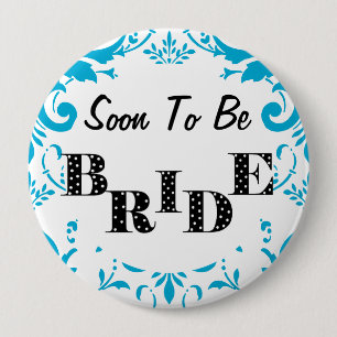 Macaron Rond 10 Cm Bientôt la fête de la bachelorette de mariée - Tur