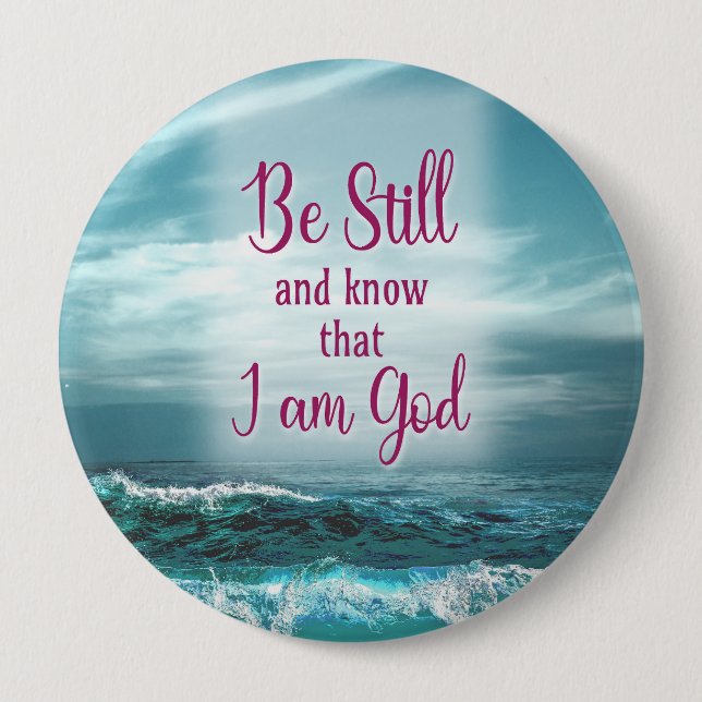 Macaron Rond 10 Cm Bouton (Devant)