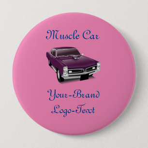 Macaron Rond 10 Cm Bouton