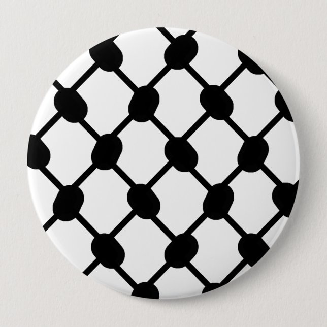 Macaron Rond 10 Cm Bouton (Devant)