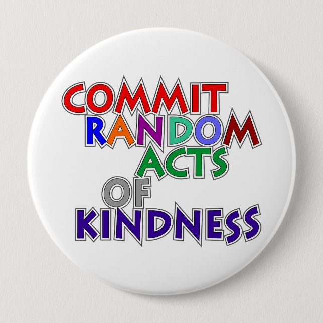 Macaron Rond 10 Cm Bouton 1 de CRAK (Devant)