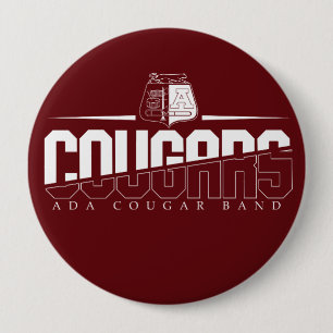Macaron Rond 10 Cm Bouton Ada Cougar