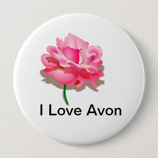 Macaron Rond 10 Cm Bouton d'Avon pour Representitives