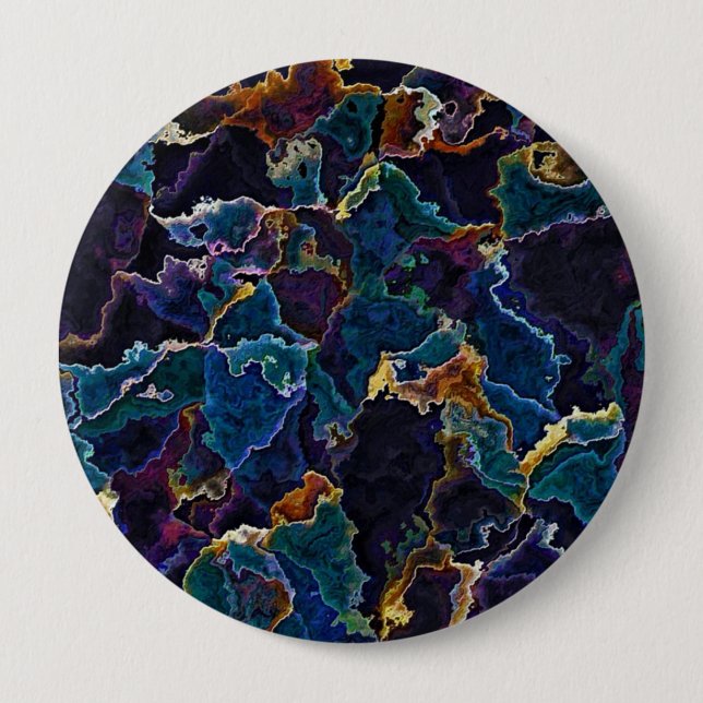 Macaron Rond 10 Cm Bouton de coupe d'huile (Devant)