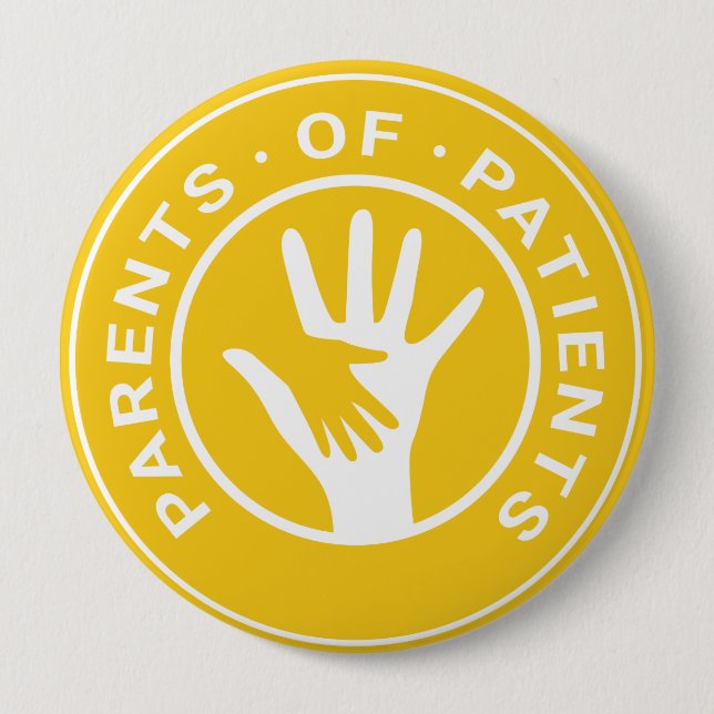 Macaron Rond 10 Cm Bouton de POP (Devant)