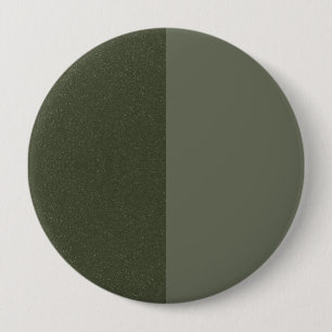 Macaron Rond 10 Cm Bouton de texture verte de la mousse de fractionne
