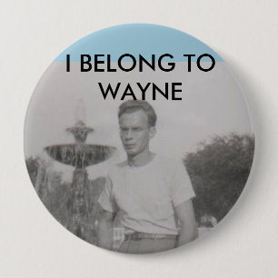 Macaron Rond 10 Cm Bouton de Wayne