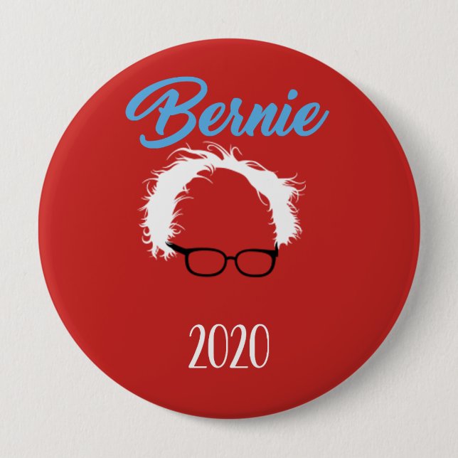 Macaron Rond 10 Cm Bouton des ponceuses 2020 de Bernie (Devant)