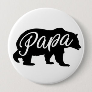Macaron Rond 10 Cm Bouton d'ours de papa