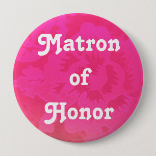 Macaron Rond 10 Cm Bouton nuptiale de partie