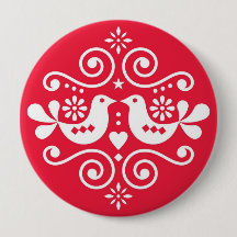 Bouton Ornament folklorique traditionnel