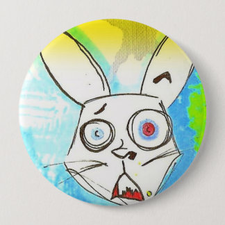 MACARON ROND 10 CM BOUTON RABID3 ÉNORME