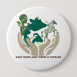 Macaron Rond 10 Cm Bouton rond