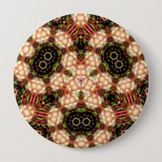 Macaron Rond 10 Cm Bouton SPIRIT ENERGiBUB (Devant)