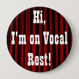 Macaron Rond 10 Cm Bouton vocal de repos