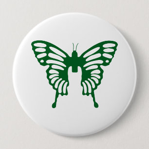Macaron Rond 10 Cm Boutons de papillon ornemental - Artistique