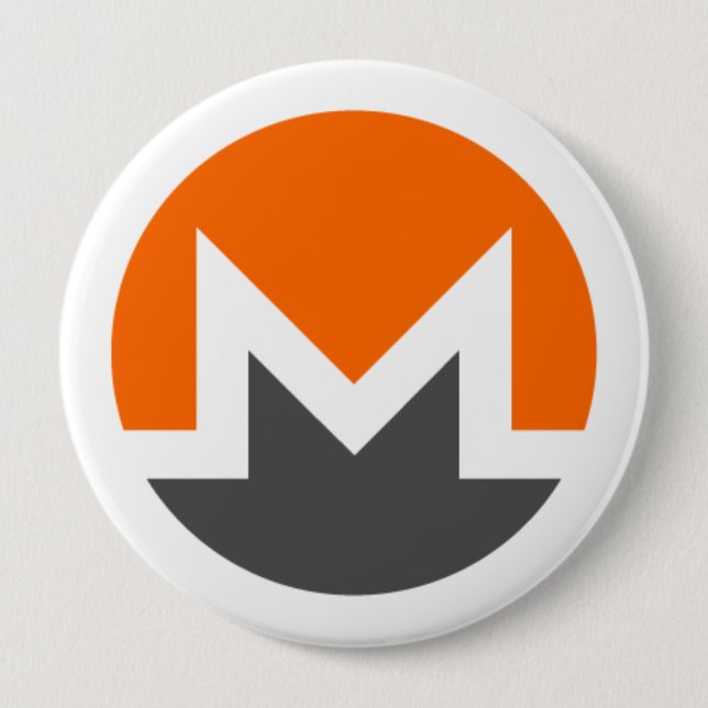 Macaron Rond 10 Cm Boutons Monero (Devant)