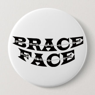 Macaron Rond 10 Cm BRACEFACE - Bouton