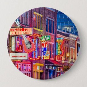 Macaron Rond 10 Cm Broadway Downtown Nashville Tennessee