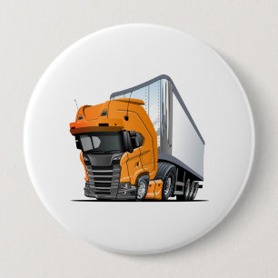 Macaron Rond 10 Cm Camion de dessin