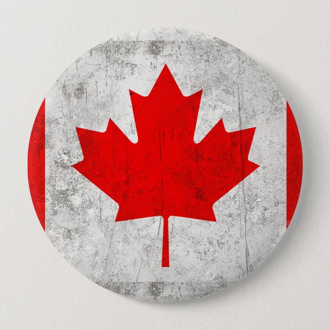 Macaron Rond 10 Cm Canada (Devant)