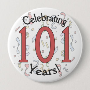 Macaron Rond 10 Cm Célébration du bouton énorme d'anniversaire de 