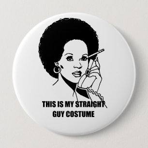 Macaron Rond 10 Cm C'est mon costume droit de type