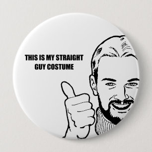 Macaron Rond 10 Cm C'est mon costume droit de type