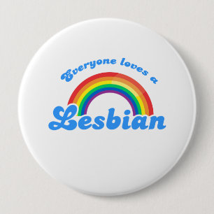 Macaron Rond 10 Cm Chacun aime une lesbienne