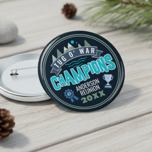 Macaron Rond 10 Cm Champions de jeu d'équipe personnalisés Réunion de