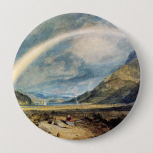 Macaron Rond 10 Cm Château Kitchen, Écosse, Bouton
