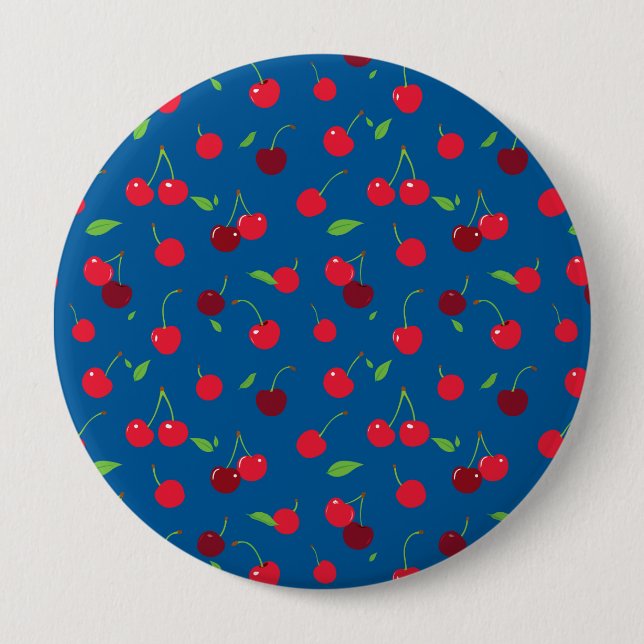 Macaron Rond 10 Cm Cherry (Devant)