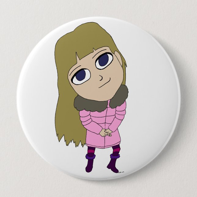 Macaron Rond 10 Cm chibi (Devant)
