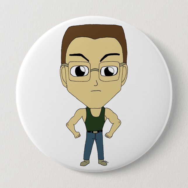 Macaron Rond 10 Cm chibi (Devant)