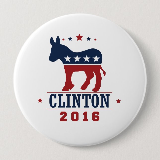 MACARON ROND 10 CM CLINTON 2016 ROCKWELL - .PNG (Devant)