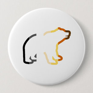 MACARON ROND 10 CM CONTOUR D'OURS
