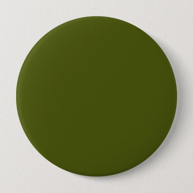 Macaron Rond 10 Cm Couleur ferme vert olive (Devant)