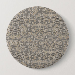 Macaron Rond 10 Cm Création de broderies de Crochet