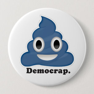 Macaron Rond 10 Cm Democrap Emoji