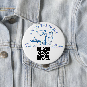 Macaron Rond 10 Cm Dernier voile avant le week-end de Bachelorette 