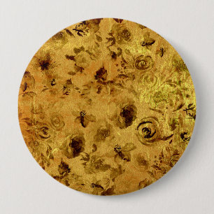 Macaron Rond 10 Cm Différents Roses d'aquarelle