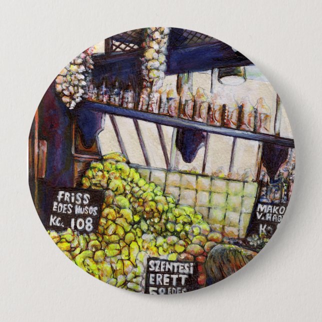 Macaron Rond 10 Cm Dimensions de curiosité (Devant)