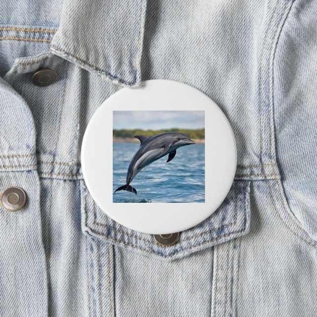 Macaron Rond 10 Cm Dolphin (En situation)