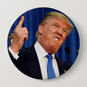 Macaron Rond 10 Cm Donald Trump - en le disant aimez-le est