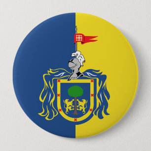 Macaron Rond 10 Cm Drapeau de Jalisco