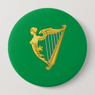 Macaron Rond 10 Cm Drapeau républicain irlandais