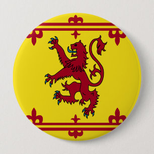 Macaron Rond 10 Cm Drapeau royal écossais de bras